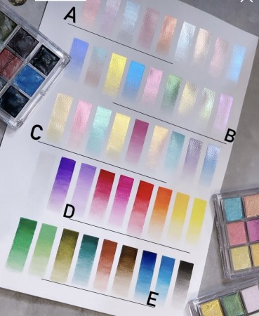 美展優惠 Angelanails 水彩5色套組