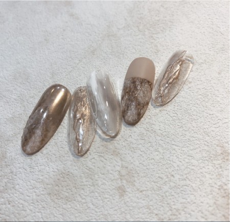 NOVEL Dazzle mirror (champagne)