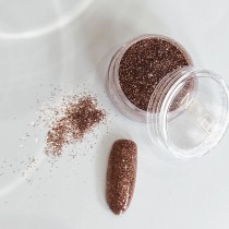 NOVEL Brownie copper glitter