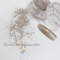 NOVEL Diamond dust champagne glitter