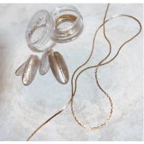 NOVEL Schlank chain (luxury gold)