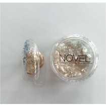NOVEL Fancy aurora flake (sky beige)