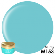 ella by SHINYGEL color M153 Luxury Dull Turquoise