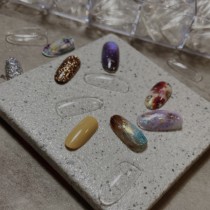 Angelanails 高透明彈性甲片-圓型亮面