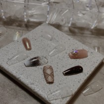 Angelanails 高透明彈性甲片-梯型半霧面