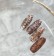 NOVEL Brownie copper glitter